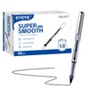 EYEYE Black Rollerball Pens 1.0mm, 25 Pack Roller Ball Pen