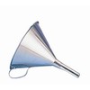 KitchenCraft KCFUNNELSS Stainless Steel Funnel with Filter, 13 cm, Silver