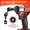 BLACKROBOT Impact Magnetic Nut Driver Set, 34-Piece Metric & SAE