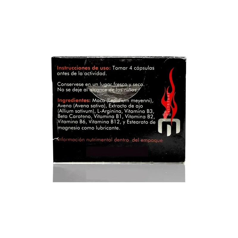 Men Fire (energizante) 10 Piezas Con 4 Cápsulas C/u Protgt