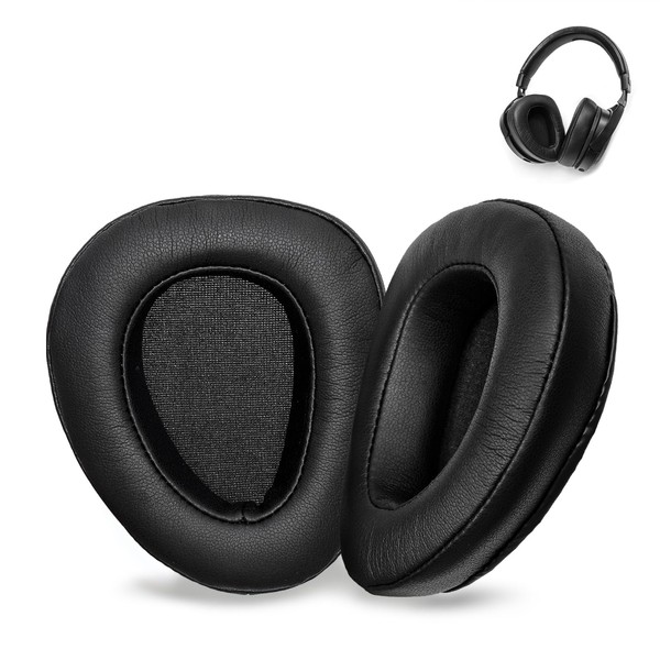 Voarmaks Sheepskin Real Leather Ear Pads Foam Cushion Compatible with