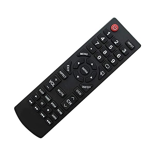 General Replacement Remote Control Fit for NS-LTDVD26-09 NS-LTDVD32-09 NS-LDVD19Q-10A NS-LDVD26Q-10A