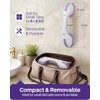 KEKOY Suction Grab Rails for Bathroom, Safety Indicator, 12 Inches