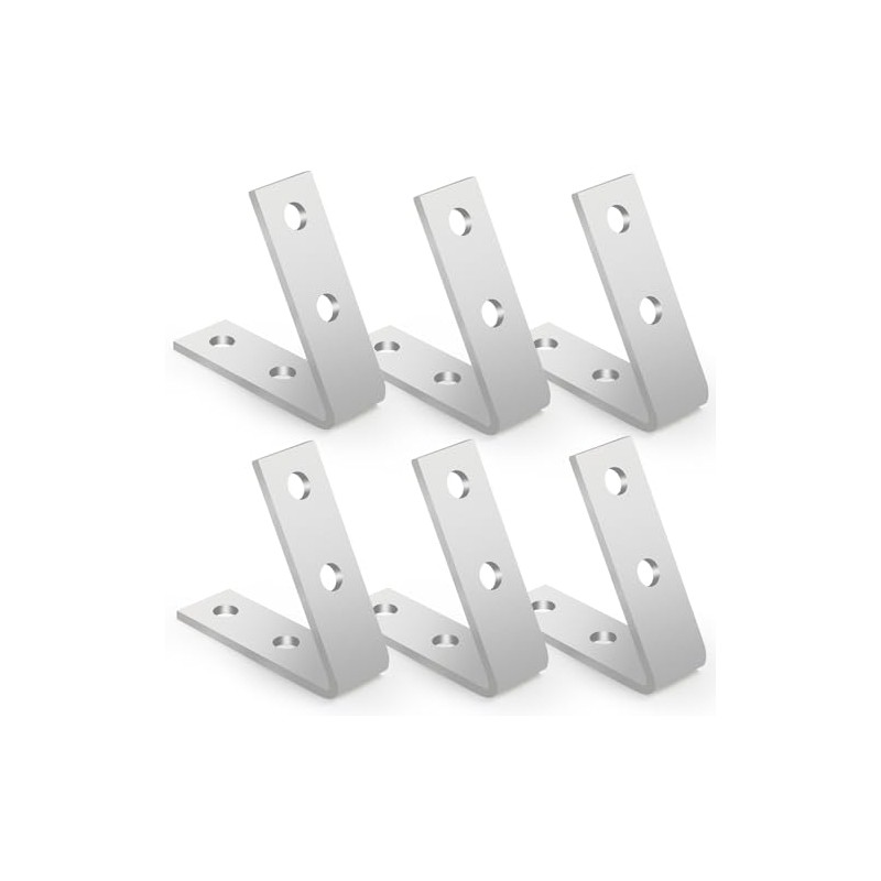 1-5/8”Carbon Steel Strut Channel Bracket, 0.24”Thickness, 1.08 lb/Piece, 60° Inside