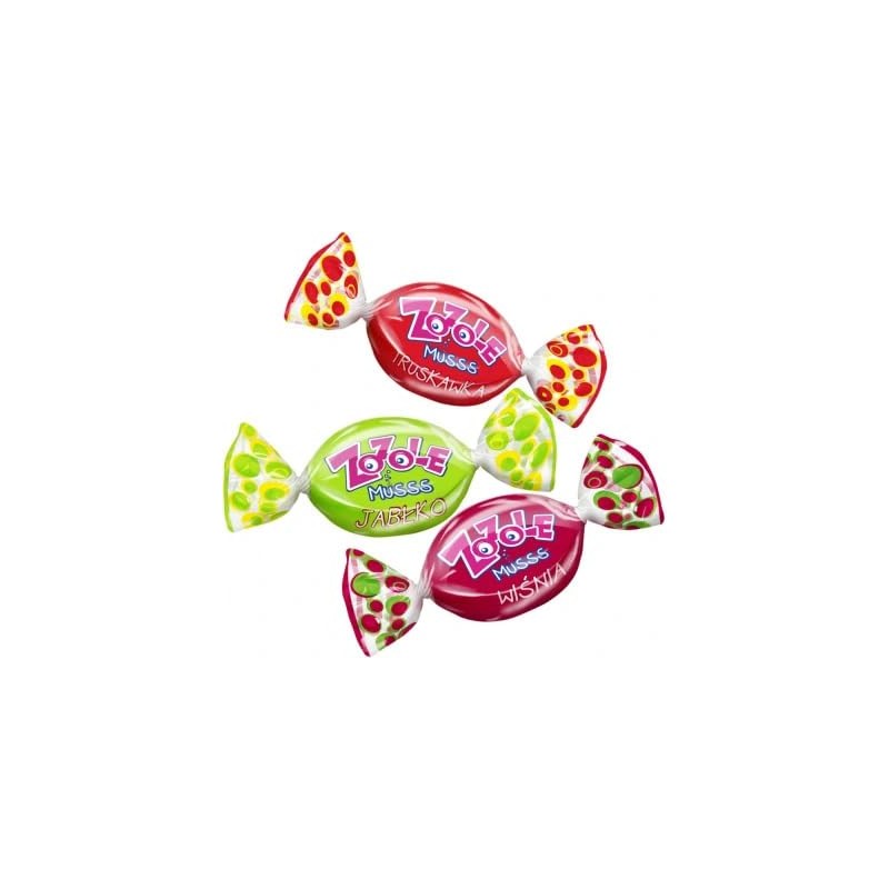 Mieszko Zozole (5 - PACK (5x75g), Fizzzy Candies Apple, Cherry