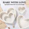 AOTASO Silicone Heart Shaped Cake Pans 10 Inch Large Heart