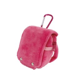 Sail School Bag Plush Pouch Pink Size (H x W x D): Approx. 3.1 x 2.5 x 1.7 inches (8 x 6.3 x 4.3 cm) 858785 (PK)