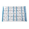 60x90cm Workout Charts Clear Rugged Easy Reading Bodyweight Exercises Poster