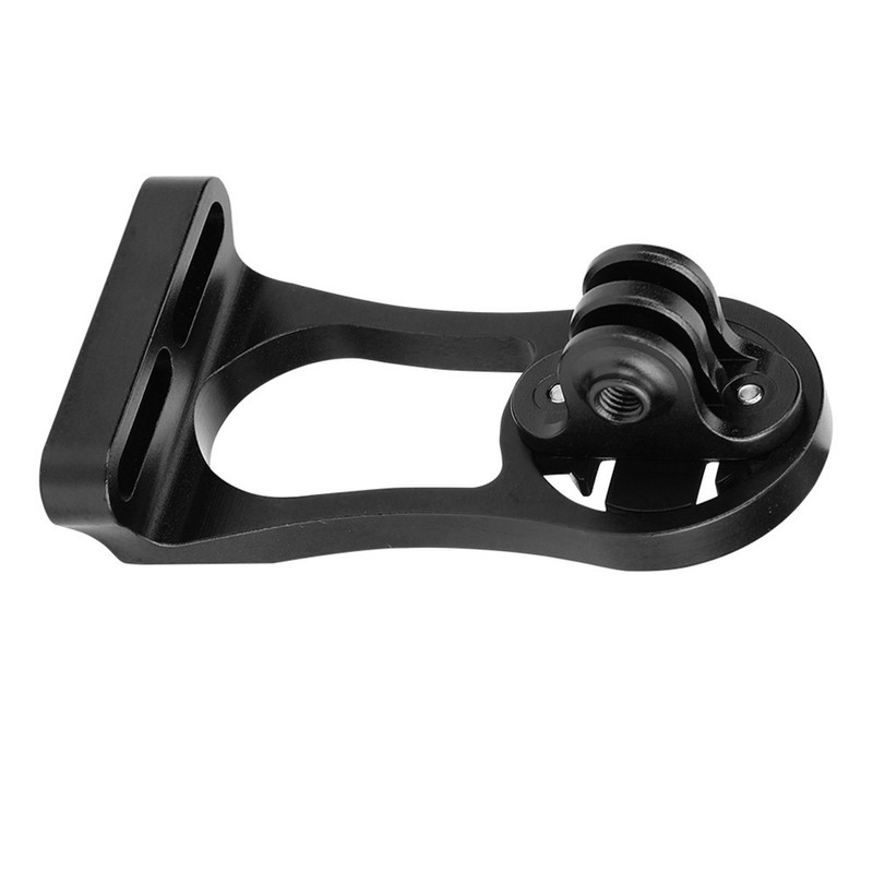 Bicycle Odometer Comupter Aluminium Alloy Extension Mount for Garmin (Black)