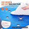 VEVOR Swivel Shower Chair 360 Degree, Adjustable Shower Seat with
