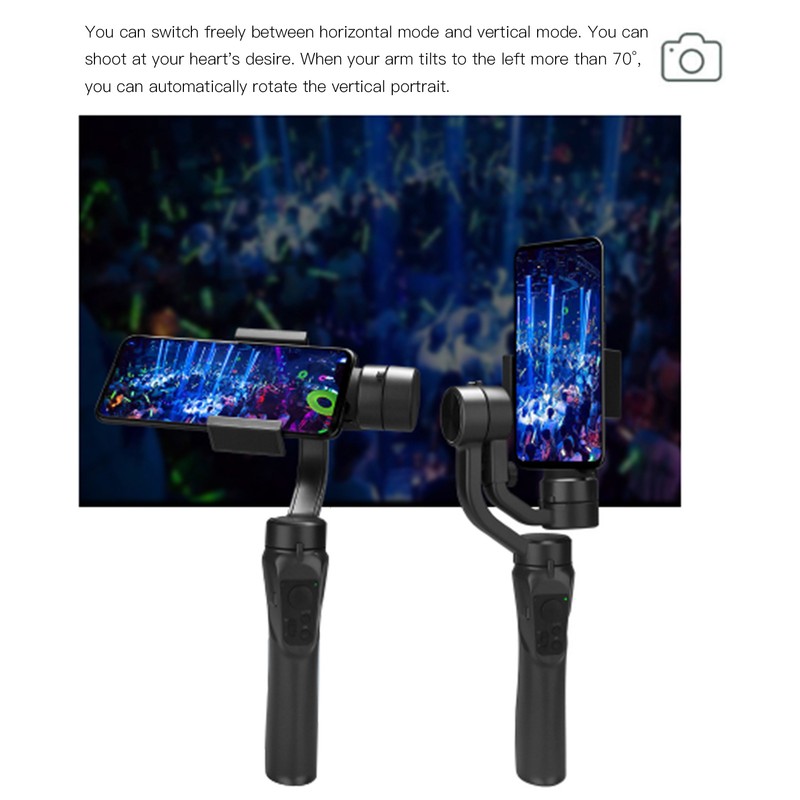 F6 Three‑axis Handheld Gimbal Stabilizer Vlog Live Broadcast Anti‑shake Phone