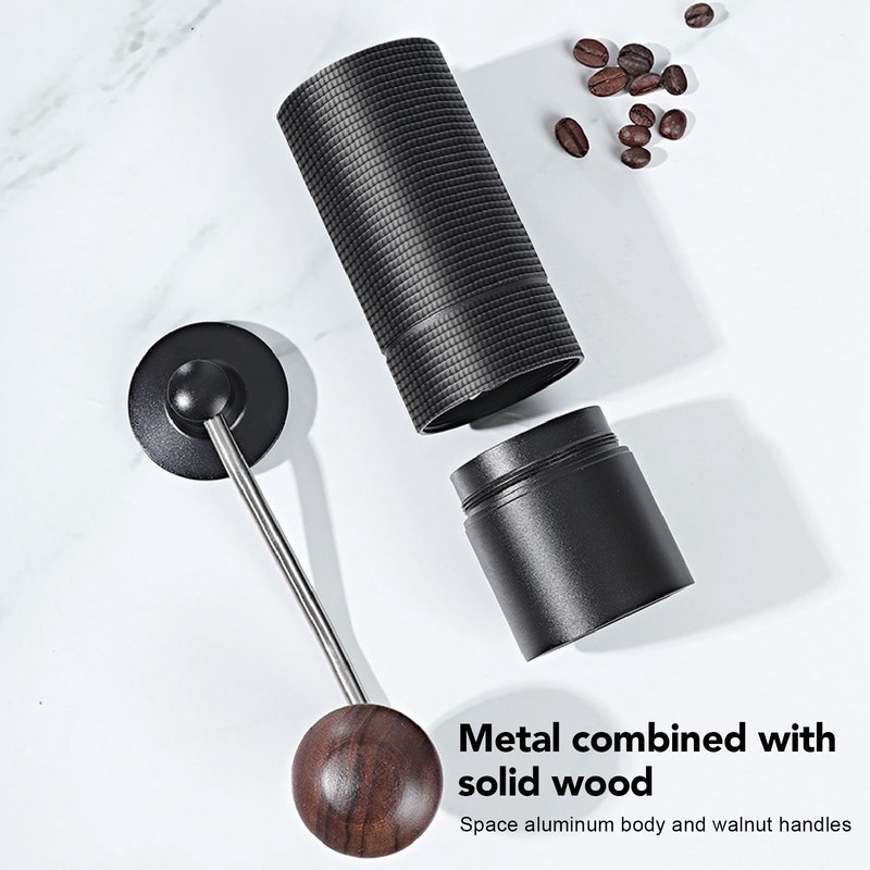 Manual Coffee Grinder CNC Steel Core Hand Burr Small Portable