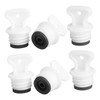 OATIPHO 6Pcs Hot Water Bottle Lid Replacement Ergonomic Screw Cap