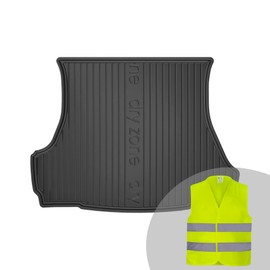 FROGUM DryZone Rubber Mat All Year Round Practical Car Boot Mat Boot Liner Suitable for Ford Mondeo III 2000-2007 High Edge Robust and Durable