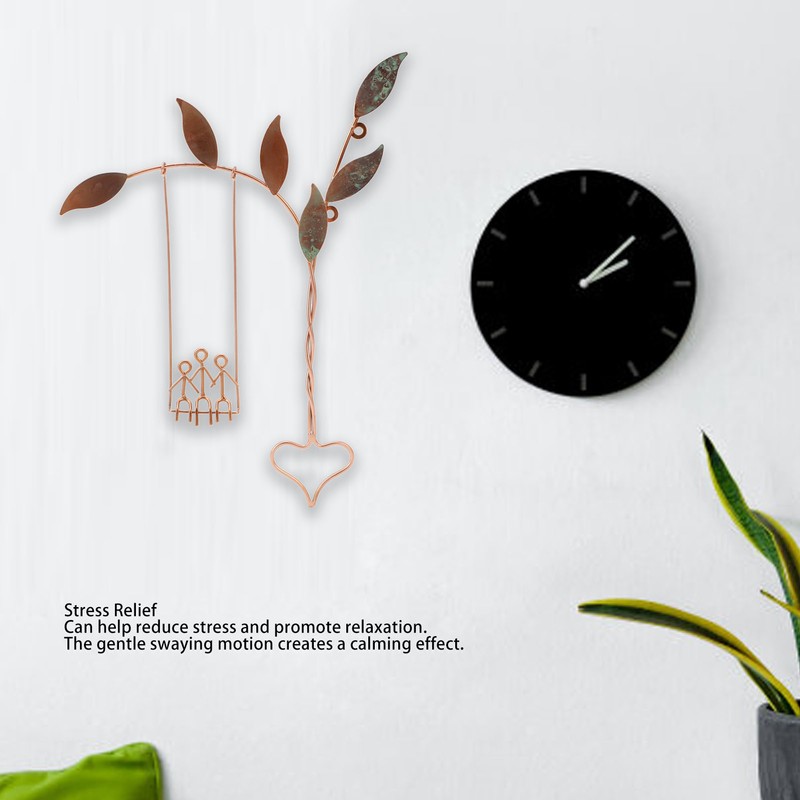 Swing Sculpture Stress Relief Stylish Look Wall Hanging Swing Decoration