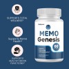 Pelican Vitamins Memo Genesis- Brain Support- 5 Bottles- 300 Capsules