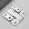 8PCS Flush Mount Brackets, Concealed Headboard Wall Fixings Brackets, Heavy