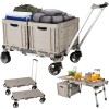 hitoptools 3 in 1 Wagon with Table Top,Convertibl