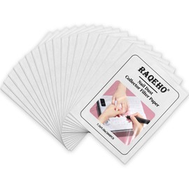 RAQEHO 200 Nail Dust Collector Filter - Disposable Nail Fan Filter Paper Nail Vacuum Dust Filter Sheet for Nail Vacuum Cleaner Nail Filter Dust Collector Nail Accessories for Nail Salon Technician