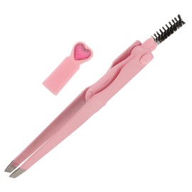 FOMIYES Professional Stainless Steel Eyebrow Tweezer Clip Trimmer Shaper Tool for Women