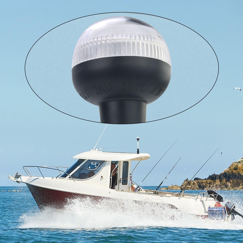 CLGMarine 12 Inch LED Boat Navigation Lights, Anchor, Bimini, Stern,