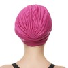 Beemo Swim Caps for Women Swimming Turban Polyester Latex Lined