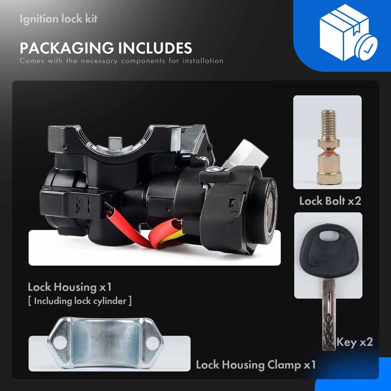 81900-3SA00 Ignition Lock Switch Assembly with Keys Compatible with Hyundai