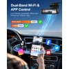 4K Dash Cam Front Rear: Dual Dash Camera for Car,