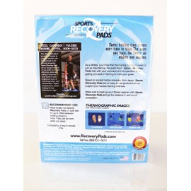 Sports Recovery Foot Pads – Athlete Training Formula to Minimize Muscle Soreness & Fatigue (3 Month Supply)