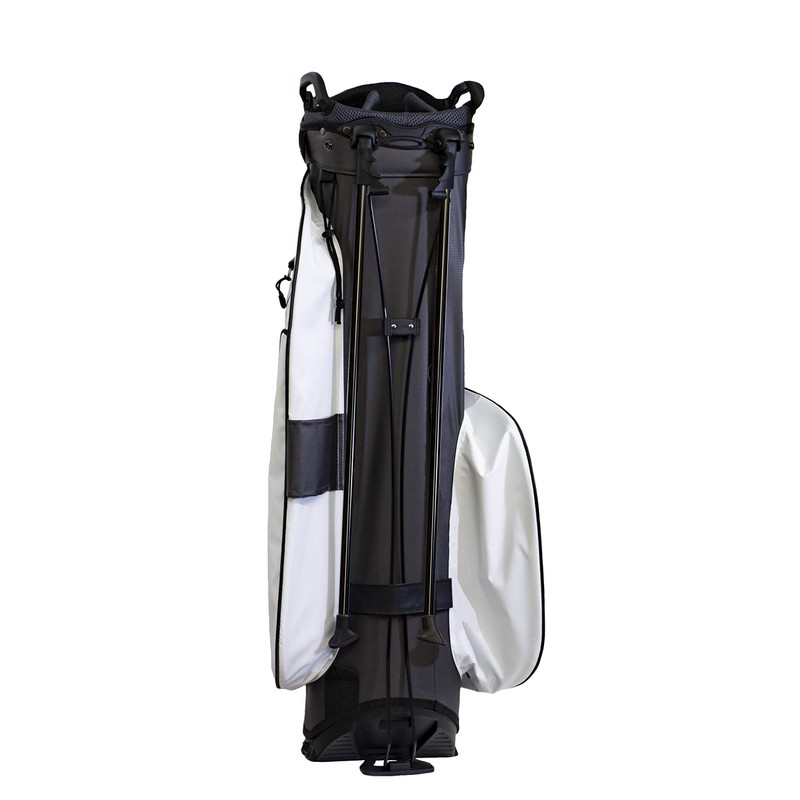 Club Champ Waterproof Stand Golf Bag, White/Black (JR989)
