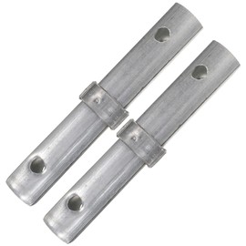 jojofuny 2pcs High Durability Steel Scaffolding Connecting Rod Heavy Duty Connecting Pin Springs Scaffolding Locking Pin for Roofing Brackets