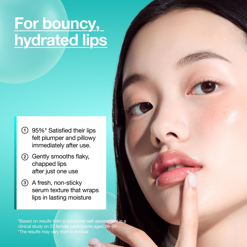 Anua PDRN Lip Serum, Long-lasting Hydration for Dry, Cracked Lips,