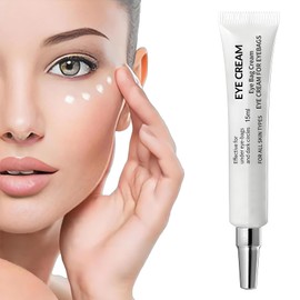 lymznus Crema Para El Contorno De Ojos Con Cafeína Para Ojeras, Reduce La Hinchazón Y Las Bolsas, Crema Antiarrugas Para Hombres Y Mujeres, Reduce... 