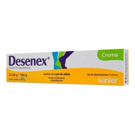 Desenex Crema, 1 Tubo 48 G
