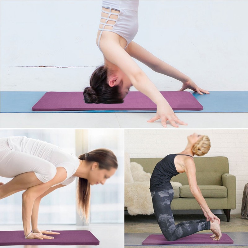 Yoga Knee Pad, 10mm Thick Large Fitness Exercise Elbow Pad