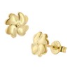 trendor Women's Earrings Clover Gold 333 / 8K Fashionable Earrings