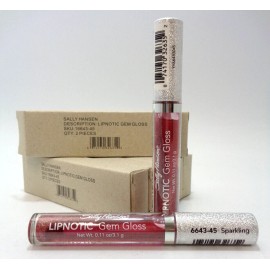 Sally Hansen 2 SALLY HANSEN LIPNOTIC Gem Gloss SPARKLING 6643-45