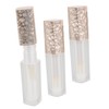 VICASKY 3pcs Lip Gloss Tubes DIY Containers with Wand Sturdy