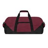21" Large Duffle Bag with Adjustable Strap (Maroon)