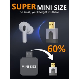 2-in-1 Wireless CarPlay Adapter, Compatible with Apple CarPlay & Android Auto, Upgrade Wired to Wireless in Seconds, Multi-User Switching, Plug & Play, Fast Auto-Connect, Lag-Free, Mini Sleek Design