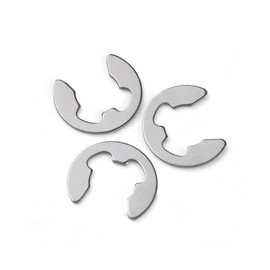 CREAP M2 M2.5 M3 M3.5 M4 M5 M6 M7 M8 M9 M10 316 Stainless Steel E Clip Circlip Retaining Ring Washer for Shaft Fastener(M8-10PCS)