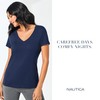 Nautica Womens Sleep Shirt - Lightweight, Breathable Pajama Top -