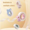 Taicols 4 Pack Invisible Tape with Mini Dispenser Set 1/2