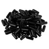 TOP-VIGOR Rubber End Caps 4mm Inner Diameter Round Flexible Screw