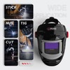 YesWelder Flip Up Design Auto Darken Welding Helmet with Digital