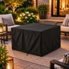 Square Fire Pit Cover for Outdoor Protection – Waterproof Outdoor