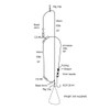 Cox & Rawle Plaice Sea Fishing Beach Rig (1-Hook Dropper
