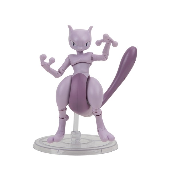 Pokémon Mewtwo Super-articulé 15,2 cm-Détails Authentiques-Série Select, PKW2417, Sélectionner la Figure-Mewtu, Moyen