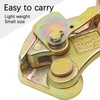 Luomorgo 2 Ton Cable Grip Puller Wire Grip Rope Jaw
