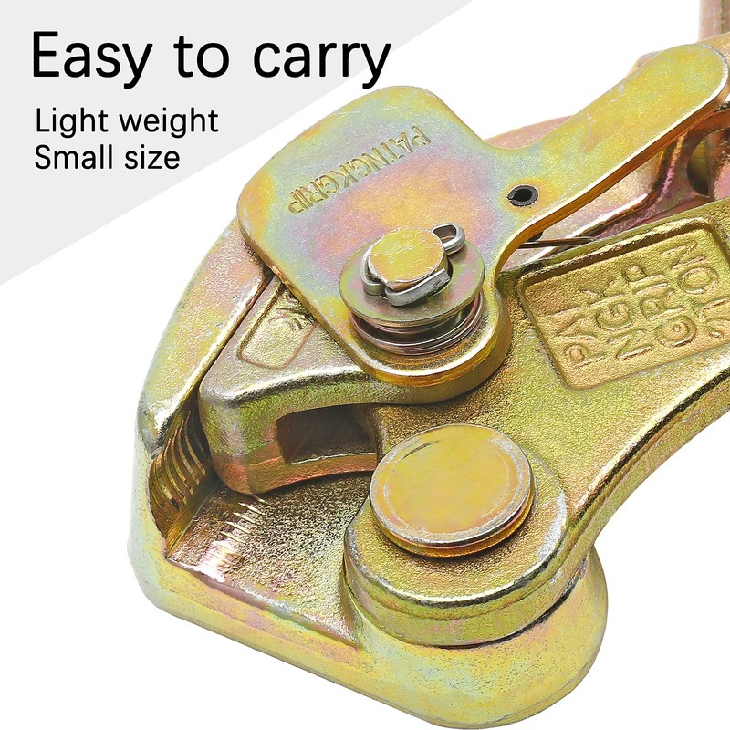 Luomorgo 2 Ton Cable Grip Puller Wire Grip Rope Jaw